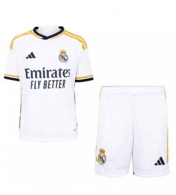 Real Madrid Hjemmedraktsett Barn 2023-24 Kortermet (+ Korte bukser)